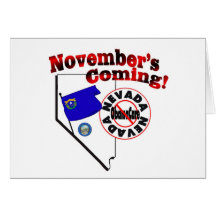 Nevada Anti ObamaCare – November’s Coming! Cards