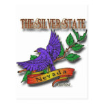 Nevada Blue Bird State Designs Post Cards
