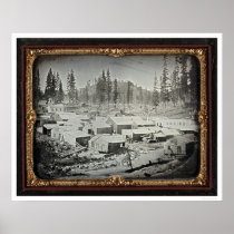 Nevada City, 1852 by Joseph Blaney Starkweather
