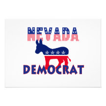 Nevada Democrat Custom Invitations
