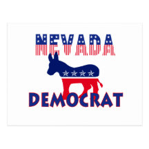 Nevada Democrat Post Card