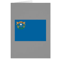 NEVADA FLAG CARD
