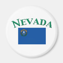Nevada Flag Magnets