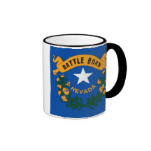 Nevada Flag Mug