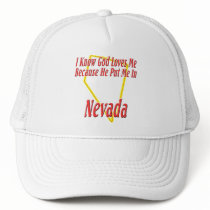 Nevada - God Loves Me Hat