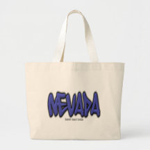 Nevada Graffiti Tote Bags