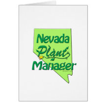 Nevada Plant Manager Greeting Card