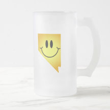 Nevada Smiley Face Mug