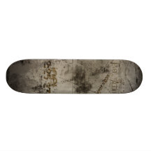Never Again Custom Skate Board