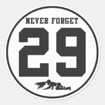 Never Forget - 29 Sticker