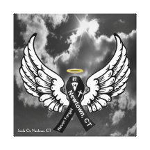 Never Forget Newtown, CT Canvas Prints