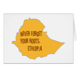 Never forget your roots: Ethiopia cards