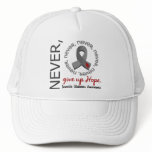 Never Give Up Hope Juvenile Diabetes Hats