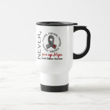 Never Give Up Hope Juvenile Diabetes Mug