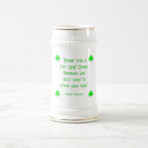 Never iron a four-leaf clover.... mugs
