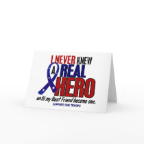 Never Knew A Hero 2 Best Friend (Support Our Troop