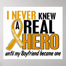 Never Knew a Hero 2 Boyfriend Appendix Cancer Posters