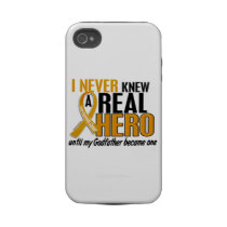 Never Knew a Hero 2 Godfather Appendix Cancer Tough Iphone 4 Covers