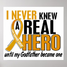 Never Knew a Hero 2 Godfather Appendix Cancer Print