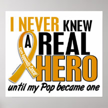 Never Knew a Hero 2 Pop Appendix Cancer Posters