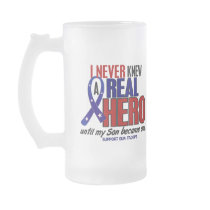 Never Knew A Hero 2 Son (Support Our Troops) Coffee Mugs