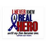 Never Knew A Hero 2 Son (Support Our Troops) Post Cards