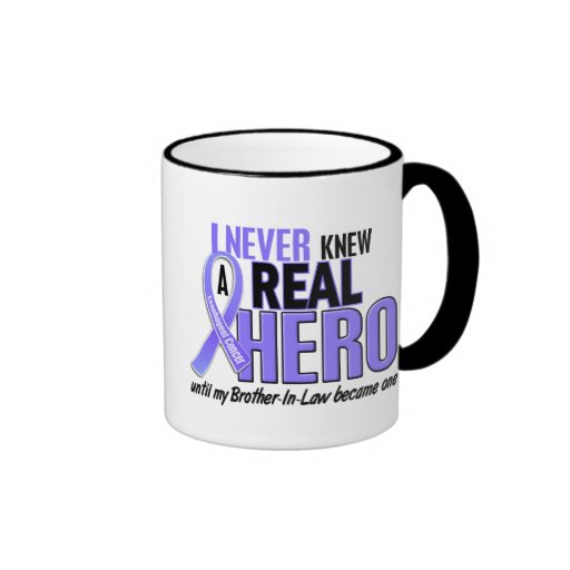 Never Knew A Hero Brother-In-Law Esophageal Cancer Coffee Mugs