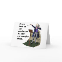 Never Look at the Conductor Cards