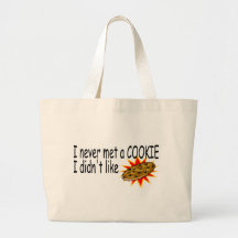 Never Met A Cookie I Didnt Like Canvas Bags