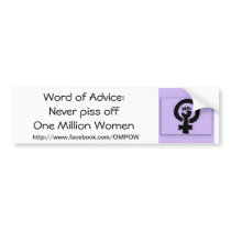 Never Piss off One Million Women