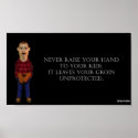 Never Raise Your Hands posters