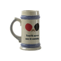 Never See It Coming Ping Pong Coffee Mug