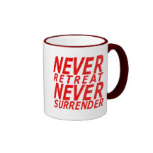 Never Surrender Mug