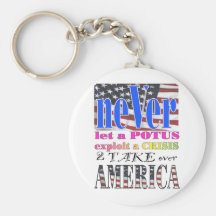neVerBRAND.com potus EXPOLIT america Keychains