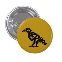 Nevermore Raven Buttons