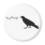 Nevermore Raven Refrigerator Magnet