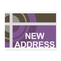 new address announcement : bullseye post cards