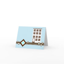 new address announcement : diamond condo/business greeting cards