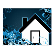 new address announcement : hi-fi home post cards