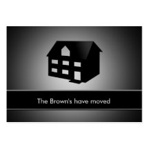 New address cards business card
