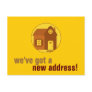 New Address : Customizable Postcard