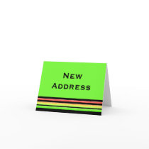 New Address Rainbow Stripes