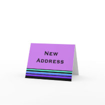 New Address Stripes