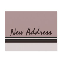 New Address thistle purple stripes