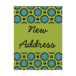 New Address Turquoise Green