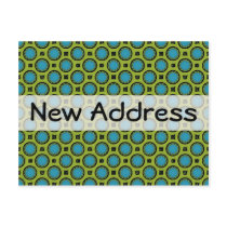 new address Turquoise Green