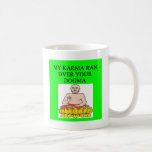 new age buddhist karma joke mugs