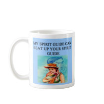 new age spiri guide joke, new age spiri guide joke coffee mugs