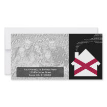new alabama address photo greeting card