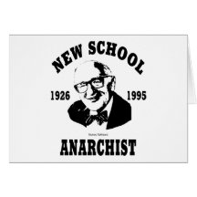 New Anarchist  --  Murray Rothbard Greeting Card